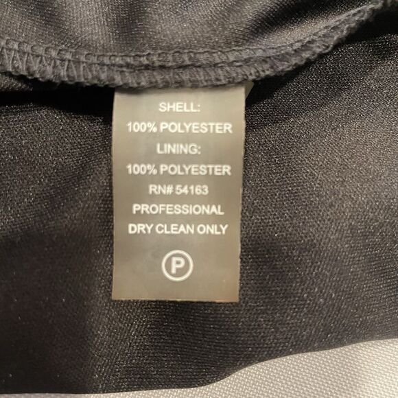 Calvin Klein Cocktail Dress Black 6 - Picture 7 of 10